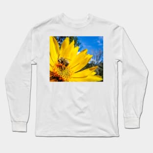 Bumblebee on Flower Long Sleeve T-Shirt